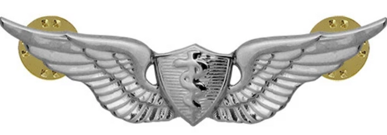 Army Flight Surgeon Badge - Basic (Mirror)
