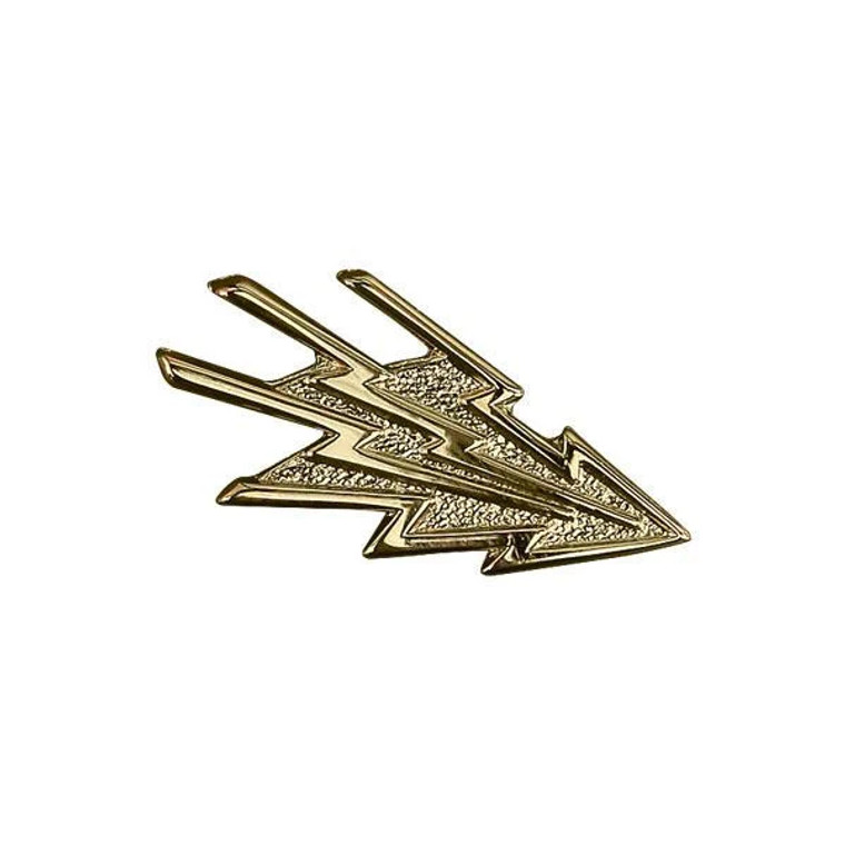 US Navy Information Technician collar device insignia for dress uniforms - gold

