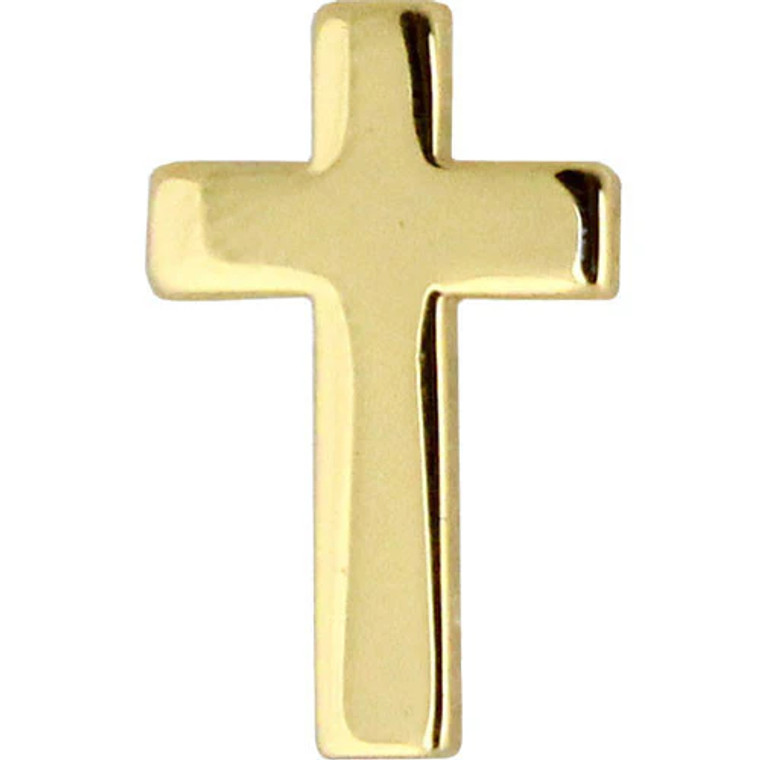 US Navy Christian Chaplain Collar Device - gold