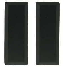 Black subdued U.S. Army 1st Lieutenant O-2 rank insignia bar for OCP and tactical uniforms