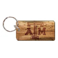A&M Wood Keychain