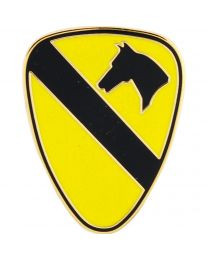 U.S. Army 1st Cavalry Division mini lapel pin unit insignia