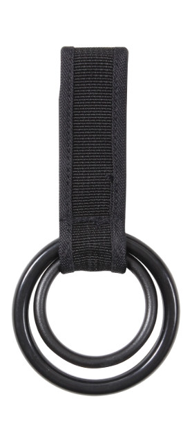 two ring attachment for lights and batons as a holder