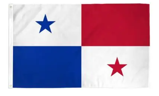 Panama 3x5 polyester flag outdoor durable national flag white quarters red and blue stars metal grommets