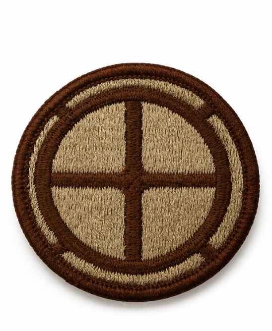 USA Made 35th Infantry Division DCU Subdued Shoulder Sleeve Insignia Military Patch
