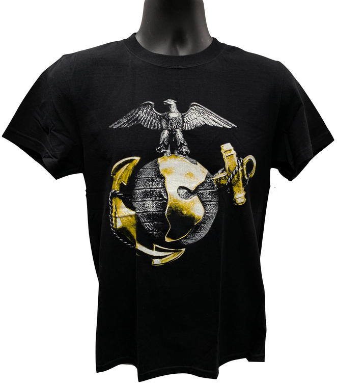 Big Eagle Globe and Anchor Marine Corps T-Shirt