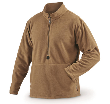 US Issue USMC Polartec Half Zipper Fleece Pullover