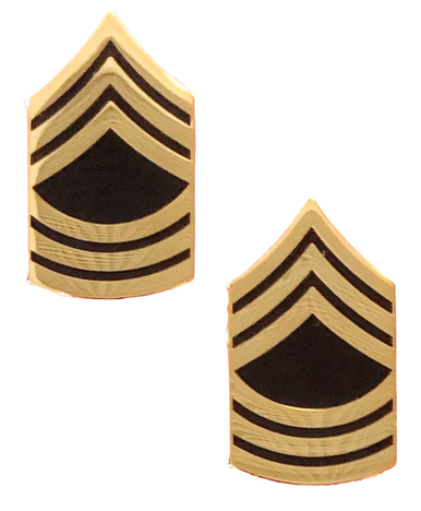 MASTER SERGEANT (E8) - CORPS GOLD PIN ON RANK - Military Depot