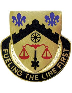 371st Support Battalion Unit Crest | Fueling the Line First