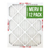 15x20x1 AAF Flanders PREpleat LPD MERV 8 Standard Capacity (12 Filters)