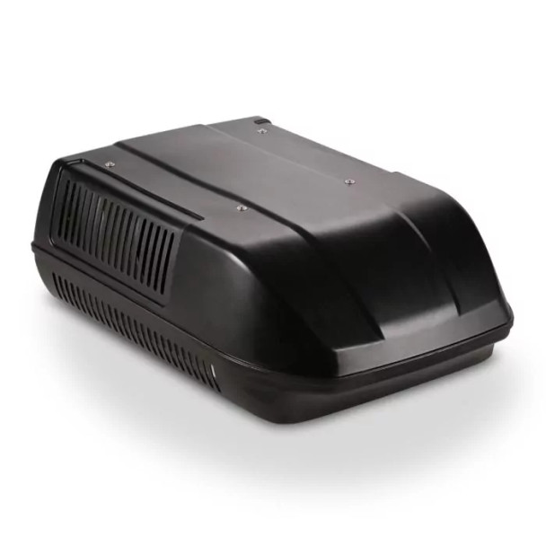 The Dometic Atwood Air Command 15K BTU Ducted Heat Pump Air Conditioner in Black, Model 15033, UPC 692931150338