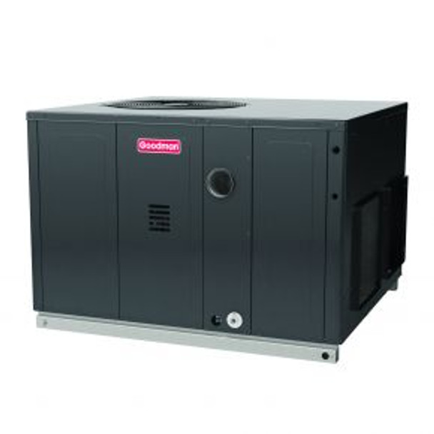 Goodman 2 Ton 13.4 SEER2 40,000 Btu 81% Afue Ultra Low NOx Gas Package Air Conditioner (For Sale in California AQMD Only) Model: GPUM32404041 UPC 663051662537
