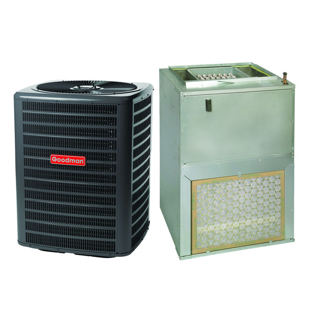 Goodman 1.5 Ton 14 Seer Air Conditioning System (10Kw) Model:GSX130181 - AWUF301016