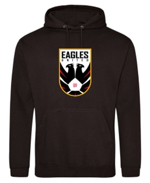 Eagles Black Hoodie Big Logo