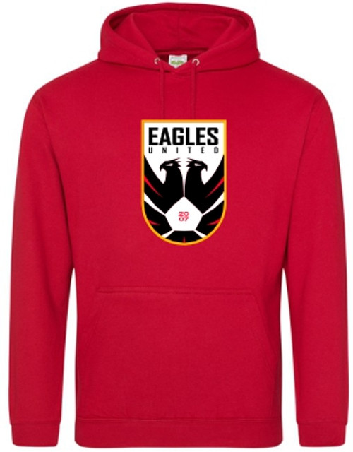 Eagles Red Hoodie Big Logo