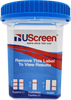 UScreen Plus® 16 Panel Drug Test Cup with Alcohol EtG, Fentanyl, K2, Tramadol, 4-Sided, Security Label
