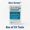 Alco-Screen® Saliva Alcohol Test, CLIA Waived, FDA 510(k) for Home Use, Box