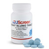 UScreen® Toilet Bluing Tablets bottle, 100 count, UScreen® brand, Item #TM220