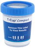 T-Cup  Compact 12 Panel  CLIA Waived Instant Drug Test Cup with ETG, Fen, 3AD