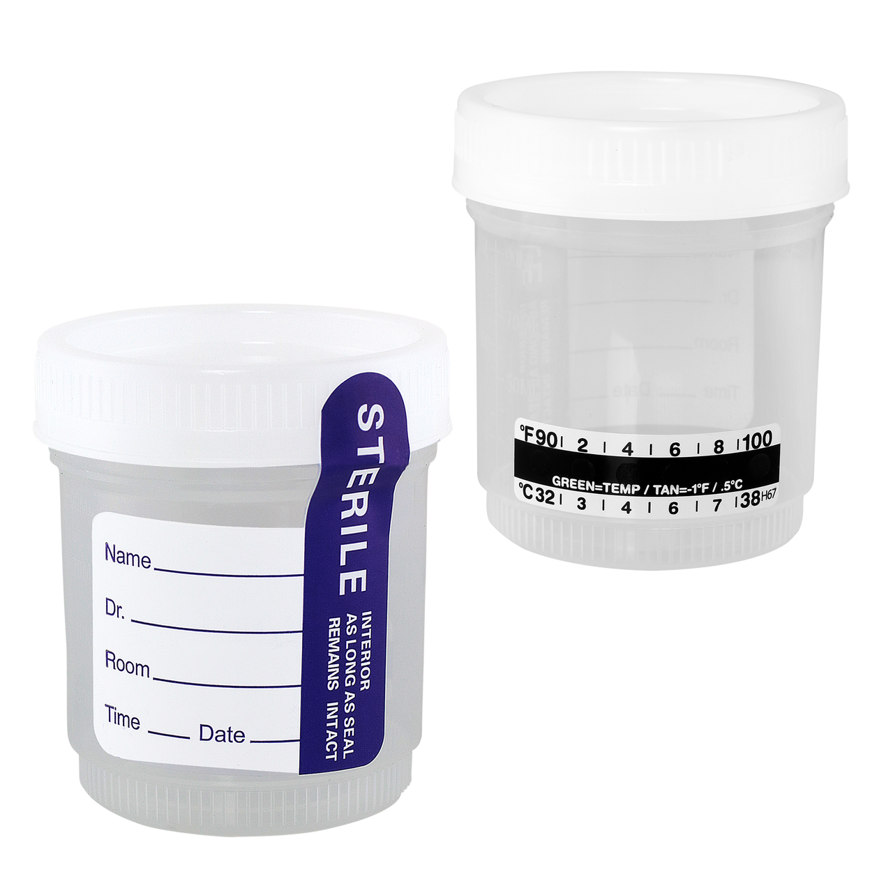 Leak Resistant Specimen Containers- 90mL