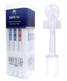 12 Panel SAFElife™ T-Square® Oral Fluid Saliva Drug Test Kit