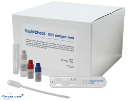 Rapid Check™ RSV Antigen Rapid Test Kit, 20/Box, Item # GCRSV-502Sa, GCRSV-502b-PBS