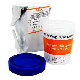 AllTest Multi-Panel Rapid Drug Test Cup, 14 Panel, CLIA Waived, with Fentanyl 1ng/mL, 25/Box | DOA-A1127C