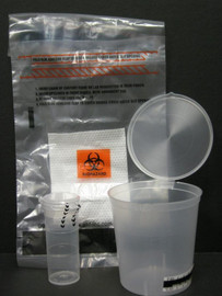 Single Vial Plastic Top Collection Kit