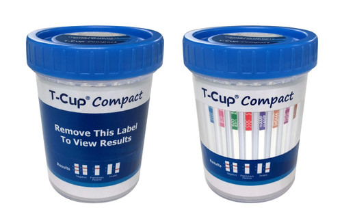 T-Cup  Compact 6 Panel  CLIA Waived Instant Drug Test Cup