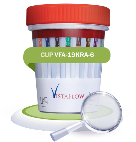 19 panel Drug Test Cup with KET and KRA