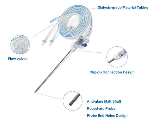 Disposable Suction Irrigation Single Spike 5mm x 450mm 10/Box