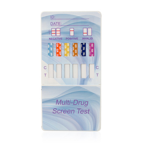 12 Panel Rapid Drug Test Dip Card  CLIA Waived  by Healgen