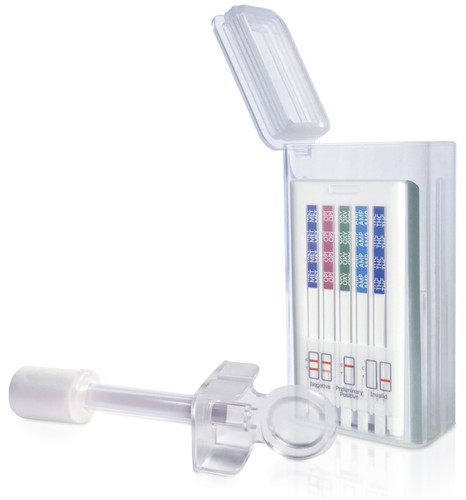 Tcube 9 panel Oral Fluid Saliva Drug Test Item # TCUBE-9DBA