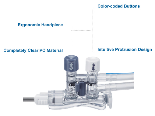 Disposable Suction Irrigation Hand Piece Diagram