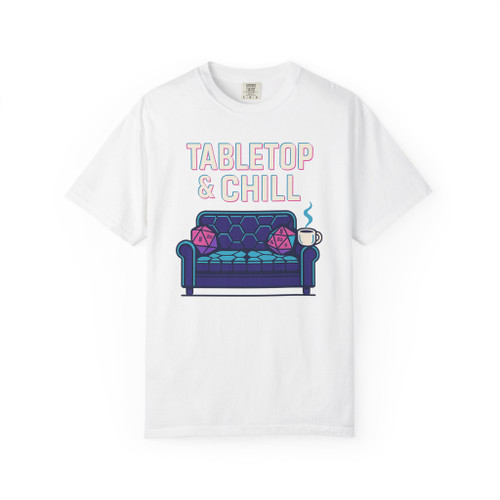 White Tabletop & Chill - Front
