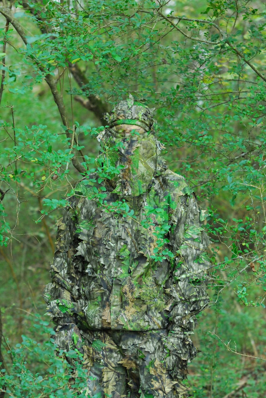 Super Natural Camouflage Leafy Suit, 3D Leafy Ghillie Suit, Lightweight,  Breathable Woodland Camouflage Clothing, Clothes and Pants for Jungle
