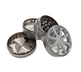 CLEAR WHEEL TOP 4 PIECE GRINDER DISPLAY 55MM - 6CT [GR100]