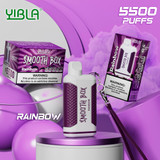 YIBLA SMOOTH BOX 5500 PUFF DISPOSABLE - 10CT