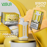 YIBLA SMOOTH BOX 5500 PUFF DISPOSABLE - 10CT