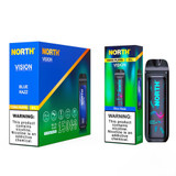 NORTH VISION 15ML 15,000 PUFFS DISPOSABLE VAPE - DISPLAY OF 5