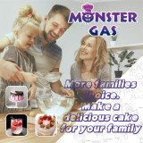 Monster Gas 0.95L N2O 6CT/BOX Whipped Cream Chargers, 640G Nitrous Tank Whip Cream Charger, Nitrous Oxide Tank