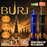 GEEK BAR BURJ 80,000 PUFFS DISPOSABLE VAPE- DISPLAY OF 5