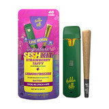 HIDDEN HILLS SIGNATURE SESH KIT THCA + HTE LIVE ROSIN DISPOSABLE + HASH HOLE 4G COMBO 2 IN 1 - DISPLAY OF 5