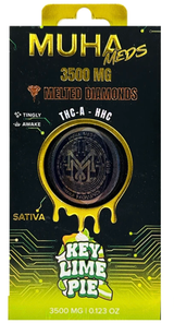 MUHA MEDS DISPOSABLE - MELTED DIAMONDS THCA + HHC + 3.5G - DISPLAY OF 5
