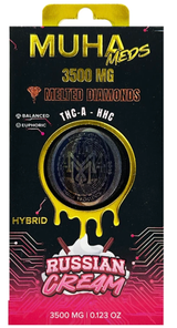 MUHA MEDS DISPOSABLE - MELTED DIAMONDS THCA + HHC + 3.5G - DISPLAY OF 5
