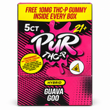 PUR THC-P DISPOSABLE 3.5G (INCLUDE 1 10MG GUMMY) - DISPLAY OF 5