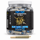 BLACK JACK THC-A DIAMOND INFUSED 2G PRE-ROLLS - 30CT DISPLAY JAR