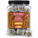 DANKLEAF THCA FLOWER 1G JARS – 30-COUNT DISPLAY CONTAINER