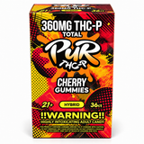 PUR THC-P GUMMIES 360MG - DISPLAY OF 36