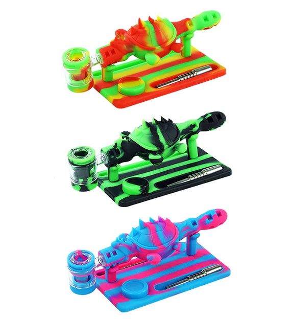 SILICONE TURTLE NECTAR COLLECTOR PIPE KIT - MIXED COLOR
